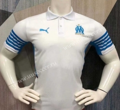 2021-22 Olympique de Marseille White Thailand Polo Shirts-403