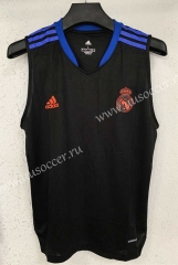 （s-4XL）2021-22 Real Madrid Black Soccer Vest-XY