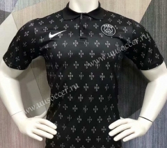 2021-2022 PSG Black  Thailand Polo Shirts-403