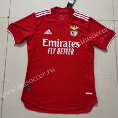 Player version 2021-2022 Benfica Home Red Thailand Soccer Jersey AAA-807