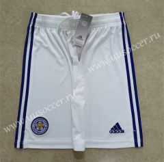 2021-2022 Leicester City Home  White Thailand Soccer Shorts