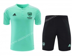 2021-2022 Arsenal Green Thailand Soccer Training Uniform-418