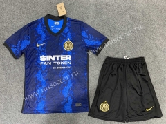 2021-2022 Inter Milan Home Blue Soccer Uniform-GB