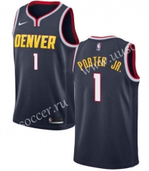 2021 NBA Denver Nuggets Black#1 Jersey