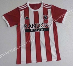2021-2022 Sheffield Home Red & White Thailand Soccer Jersey AAA-HR