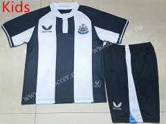 2021-2022 Newcastle United Home Black&White  Kids/Youth Soccer Uniform-507