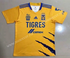 2021-2022 Tigre UANL Home Yellow Thailand Soccer Jersey AAA-908