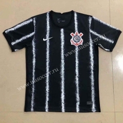 2021-2022 Corinthians Away Black Thailand Soccer Jersey AAA-908