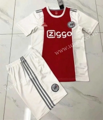 2021-2022 Ajax Home  White&Red  Soccer Uniform-718
