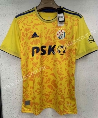 2021-2022 Dinamo Zagreb Away Yellow Thailand Soccer Jersey AAA-9171