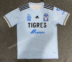 (S-5XL)2021-2022 Tigre UANL Away White Thailand Soccer Jersey AAA-TJ