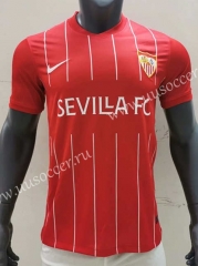 2021-2022 Sevilla FC Home Red Thailand Soccer Jersey AAA-416