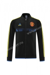 classic style 2021-2022 Manchester United Black Thailand Soccer Jacke-LH