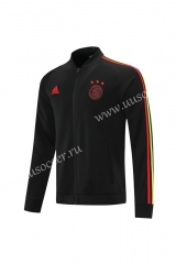 2021-2022 Ajax Black Traning Thailand Soccer Jacket-LH