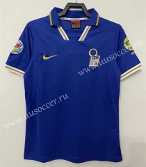 1996 Retro Version Italy Home Blue Thailand Soccer Jersey AAA-811
