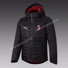 2021-2022  AC Milan Black Cotton With Hat -GDP