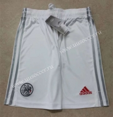 2021-2022 Ajax Home White Thailand Soccer Shorts