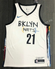 2021  NBA Brooder Jeklyn Nets White #21-311