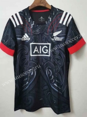 2021-2022 Maori Black  Rugby Shirt