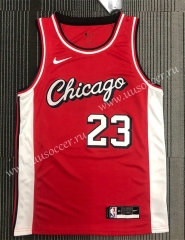 2022 NBA Chicago Bull Red  #23 Jersey-311
