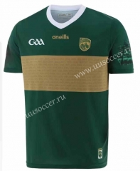Commemorative Edition  GAA 2021-2022 Kerry Yellow &Green  Rugby Shirt