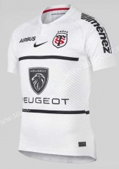 2021-2022 Tuluz Away White   Rugby Shirt