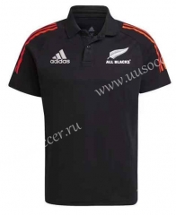 2021-2022 New Zealand Home Black Thailand Rugby Shirts