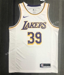 2021 NBA Lakers White #39 Jersey-311