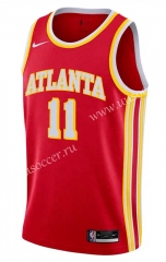 2021 NBA Atlanta Hawks Red #11 Jersey-311