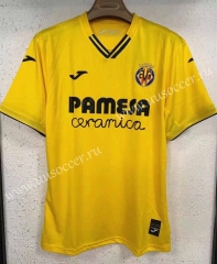 2021-2022 Villarreal CF Home Yellow  Thailand Soccer Jersey AAA-709