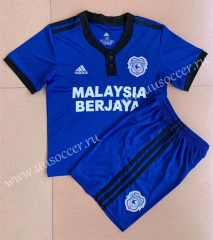 2021-2022 Cardiff City Home Blue Soccer UniformAY