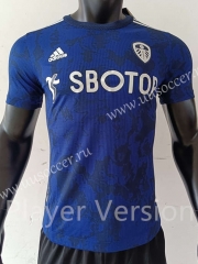 Player Version 2021-2022 Leeds United Home Blue  Thailand Soccer jersey AAA-807