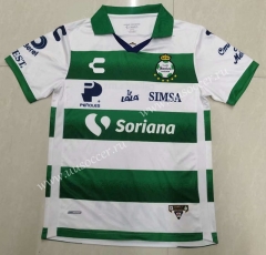 2021-2022 Santos FC Home White& Green Thailand Soccer Jersey AAA-912