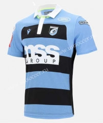 21-22 Cardiff Blues Away Blue Rugby Shirts