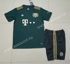Special edition 2021-2022 Bayern München Green Soccer Uniform-718