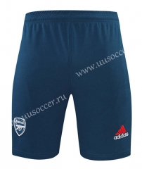 21-22 Arsenal Dark Blue Thailand Soccer Shorts-418
