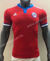 21-22 Chile Home Red Thailand Soccer Jersey-416