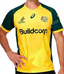 21-22  Australia  Yellow Rugby Shirt