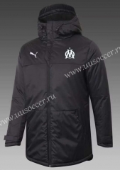 21-22 Olympique Marseille  Black Cotton With Hat-GDP