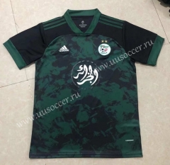 2021-22 Algeria Away Dark  Green Thailand Soccer Jersey AAA-HR