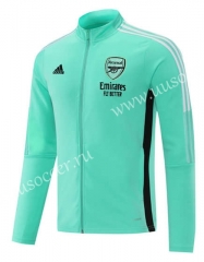 2021-2022 Arsenal Green Thailand Soccer Jacket Uniform- LH
