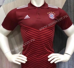 2021-2022  Bayern München Red Thailand Polo Shirts-403