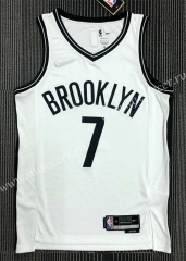 75th Anniversary Edition   NBA Brooder Jeklyn Nets White #7-311