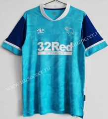 21-22 Derby County Away Blue  Thailand Soccer Jersey AAA-c1046
