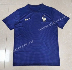 2021-2022 France Home Blue Thailand Soccer Jersey AAA-8090