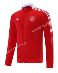2021-2022 Manchester United Red  Thailand Soccer Jacket-LH