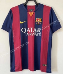 14-15 Retro Version Barcelona  Home Red & Blue Thailand Soccer Jersey AAA-811