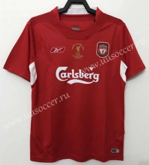 Retro Version04-05 Liverpool Home Red Thailand Soccer Jersey AAA-811