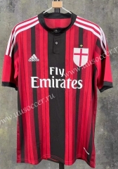 14-15 Retro Version AC Milan Home  Red&Black Thailand Soccer Jersey AAA