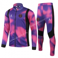 2021-22 Paris SG  Pink Soccer Jacket Uniform -411